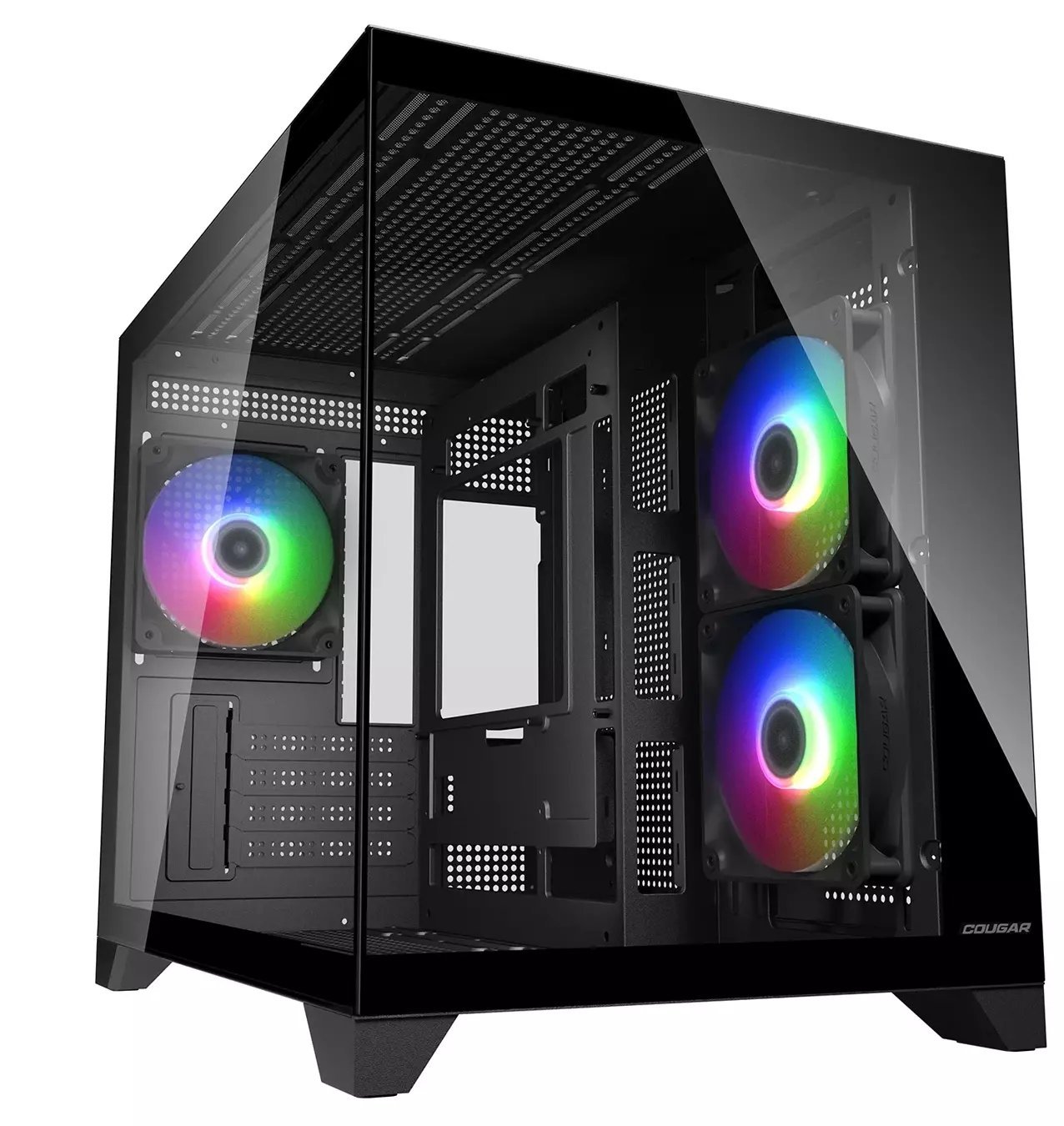 Cougar CGR-2QA6B-RGB Mini Tower PC Case
