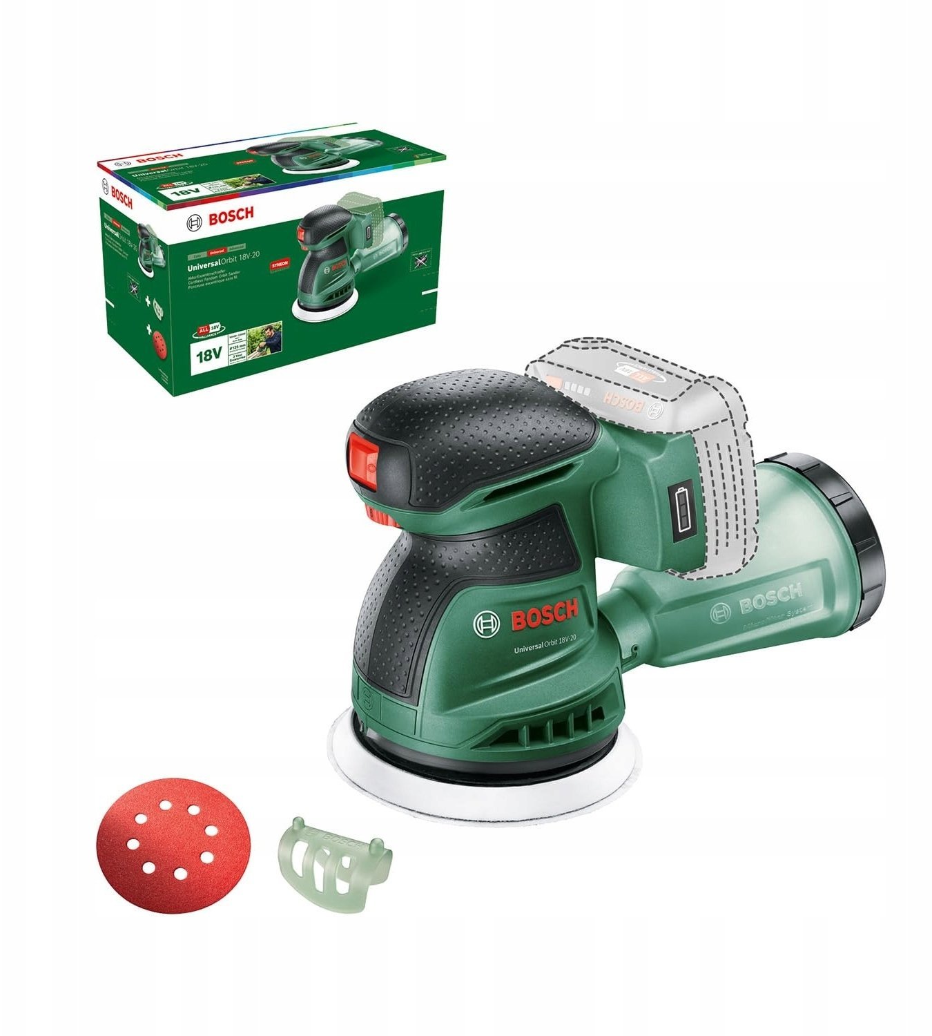 Bosch UniversalOrbit 18V-2  ekscentryczna | 06033E4100