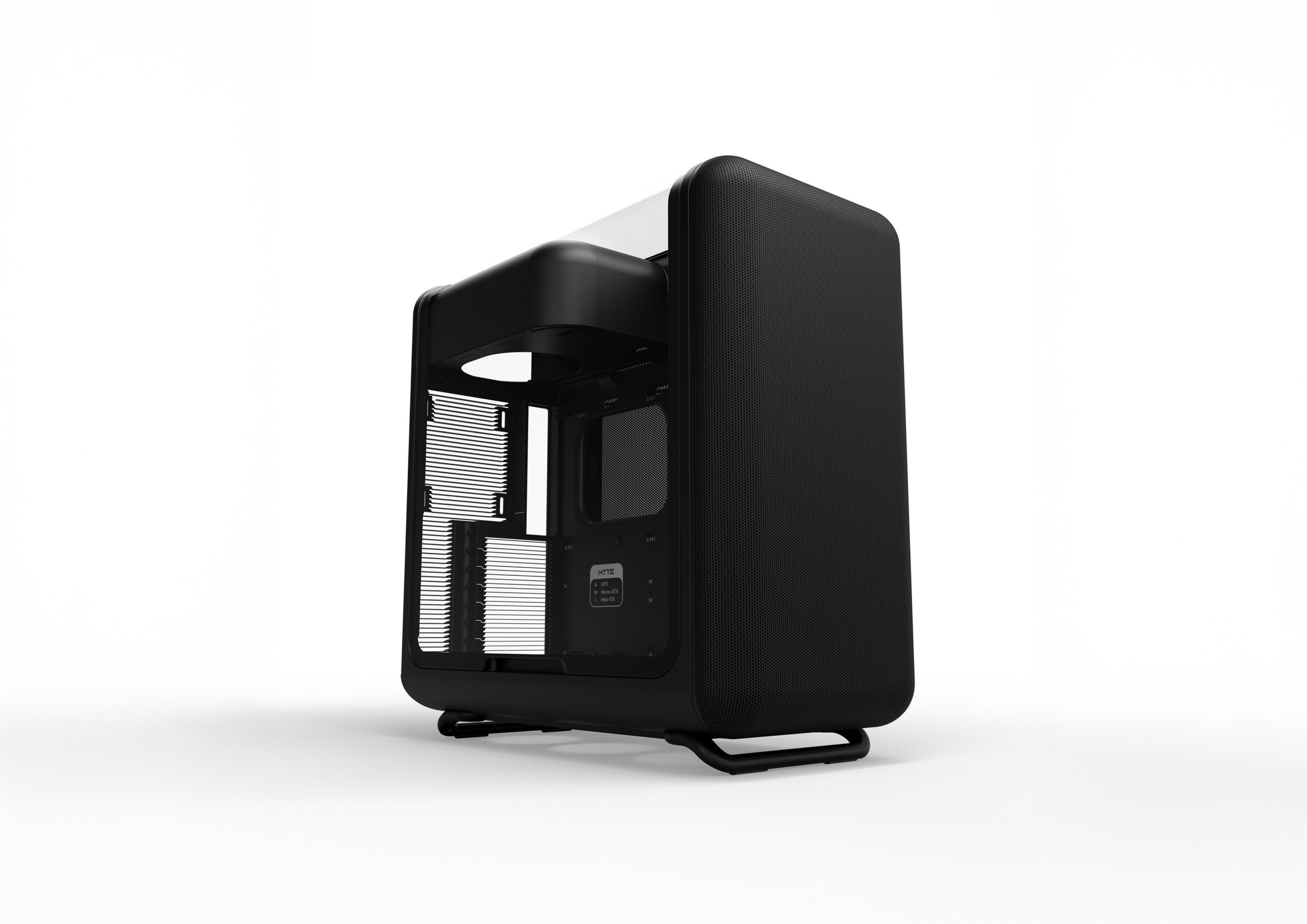 HYTE X50 Pitch PC Case, Black