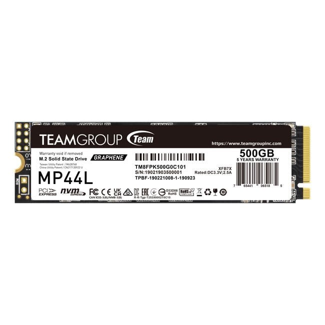 TEAMGROUP MP44L 500GB M.2 2280