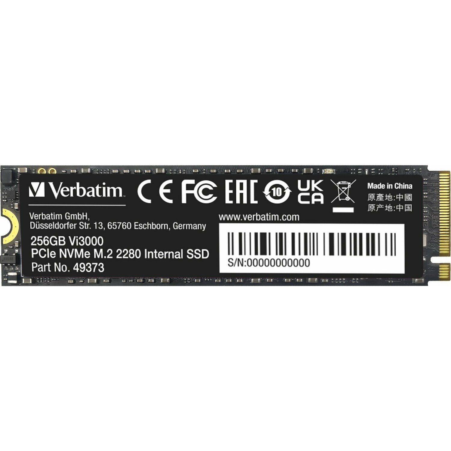 Verbatim Vi3000 256GB M.2 2280