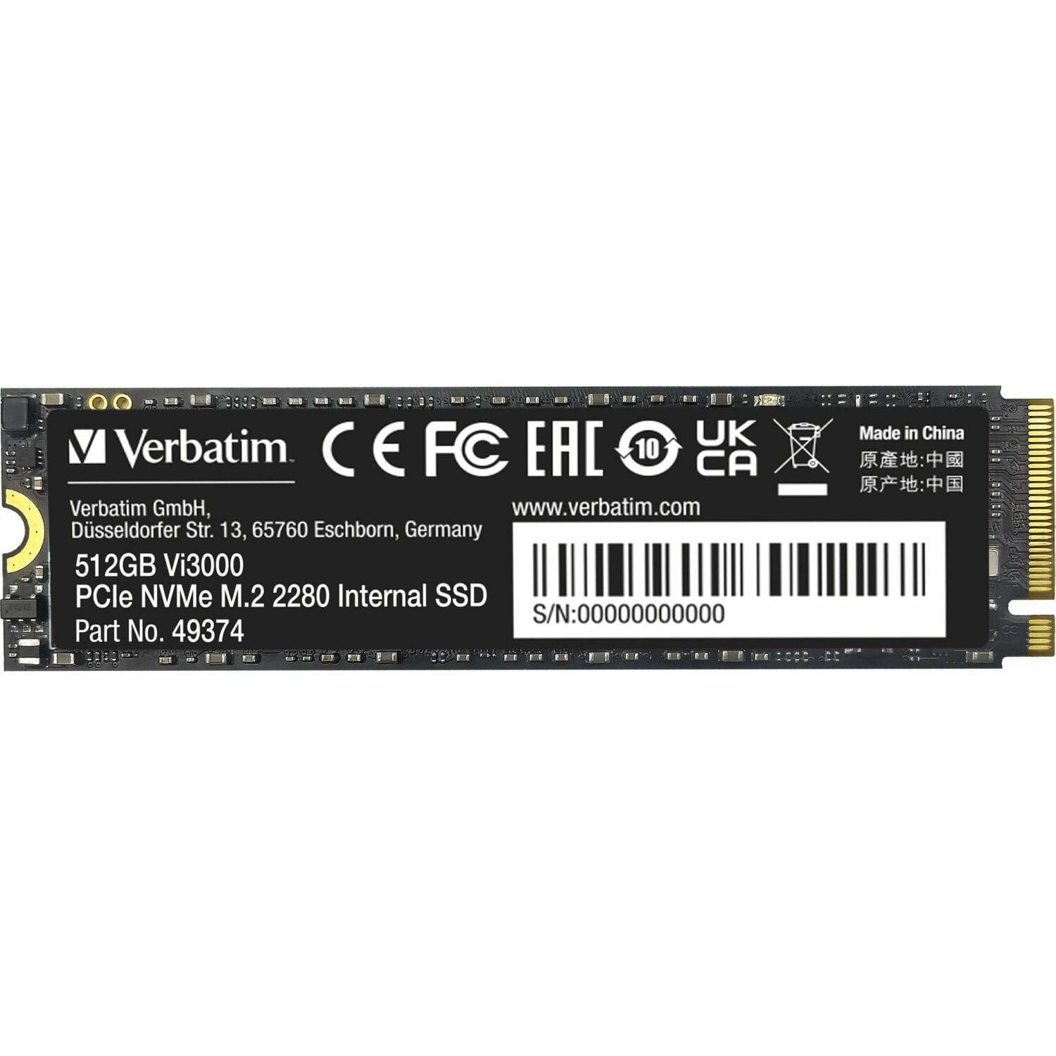Verbatim Vi3000 512GB M.2 280