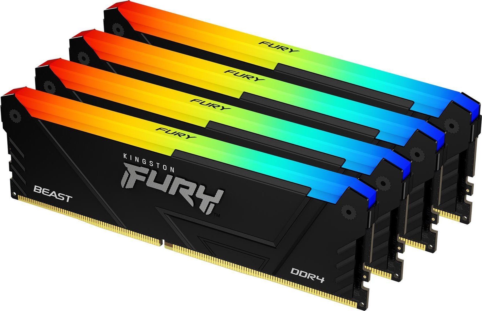 Kingston FURY Beast RGB 128GB (4x32GB)