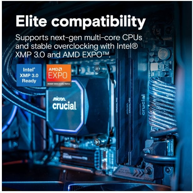 Crucial Memory DDR5 Pro OC 32/6400(2*16GB)