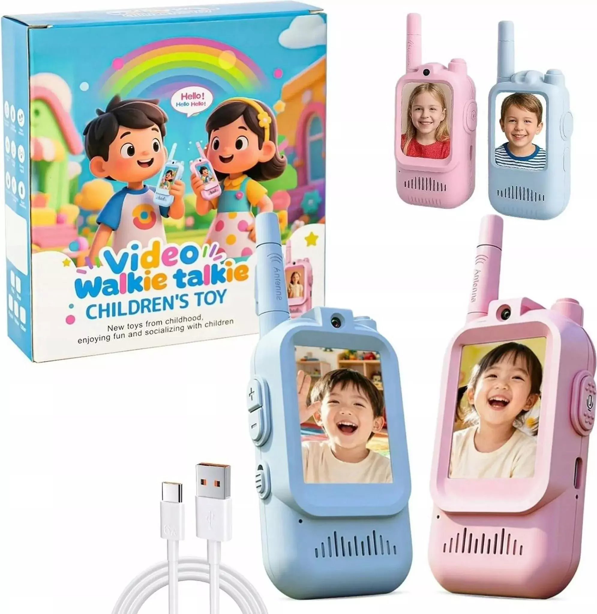 Radio Xrec Zestaw 2 Radiotelefon Walkie