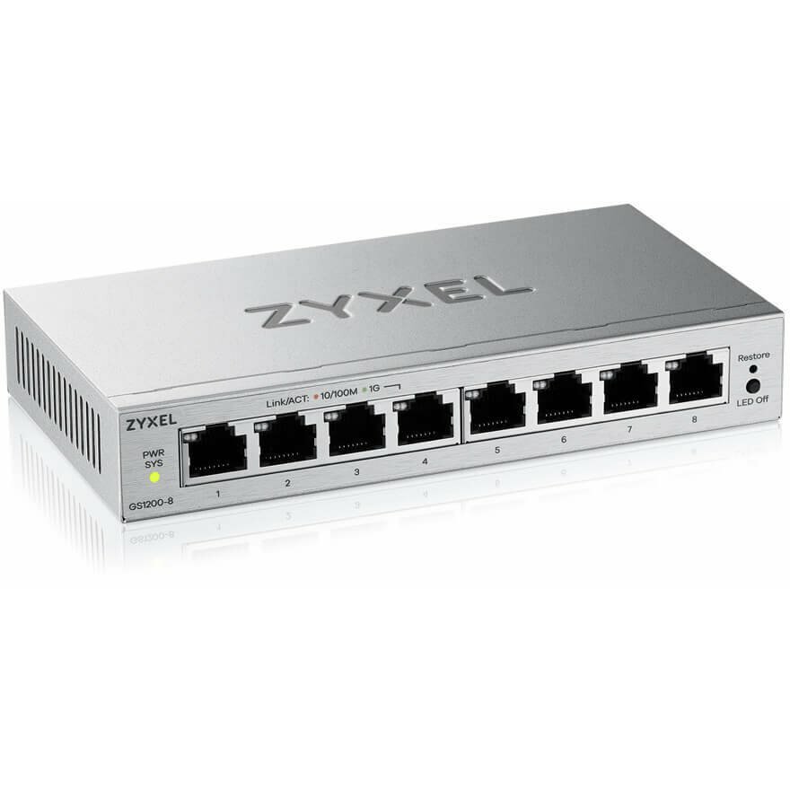 Zyxel GS1200-8V3-EU0101F | GS1200-8V3 | 4718937649945