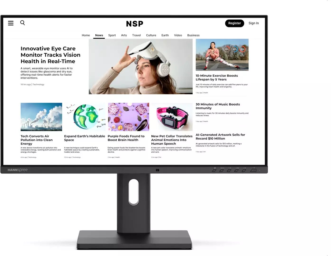 Hannspree Hybri EB241CJB - 23.8&quot