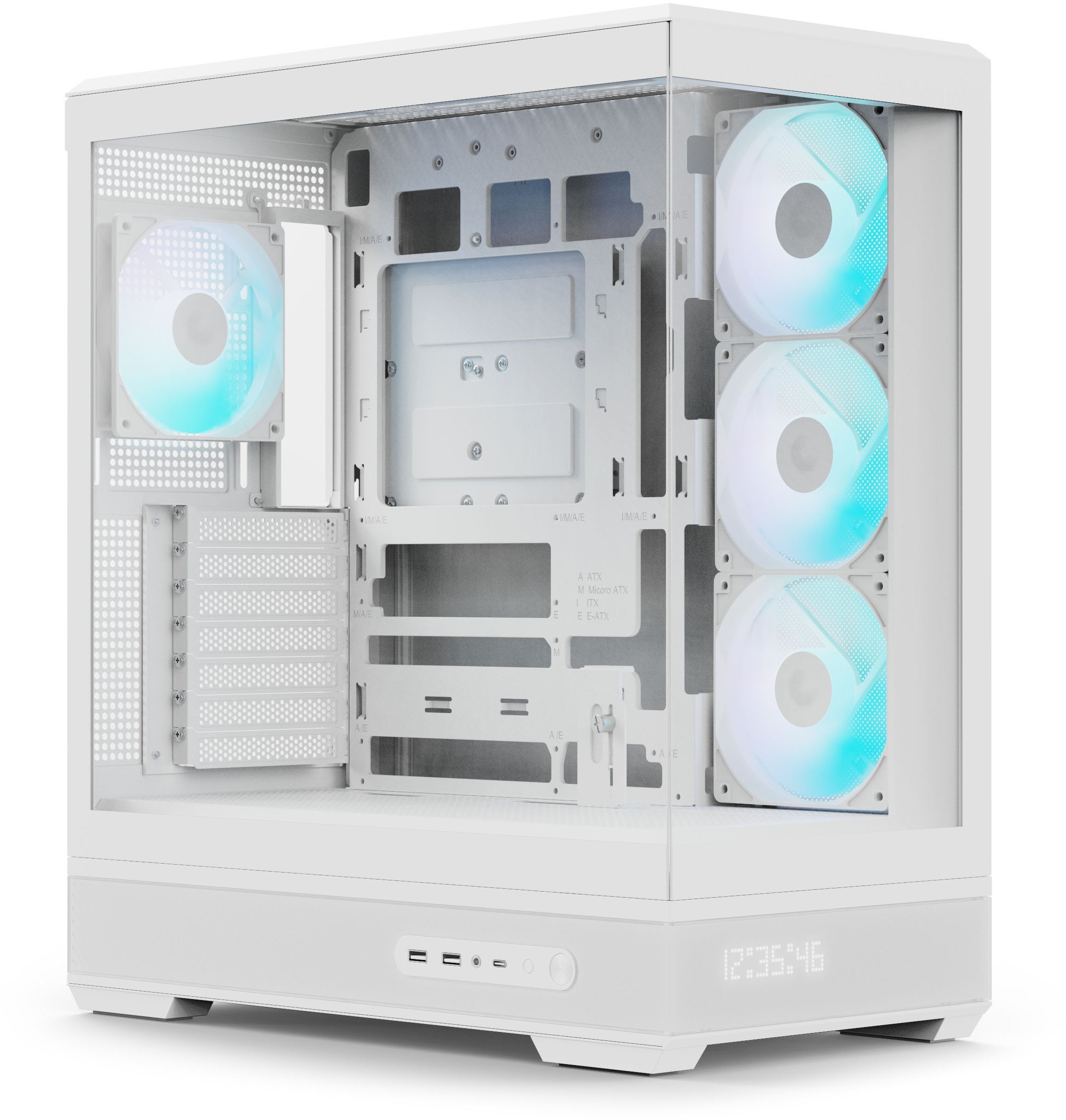 Aerocool P500B PC Case, White |