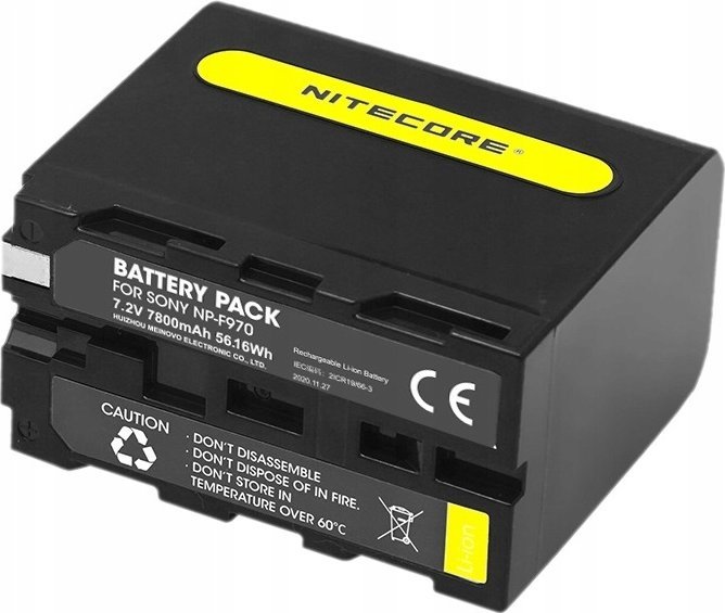 Nitecore Nitecore NP-F970 battery pack 7800mAh