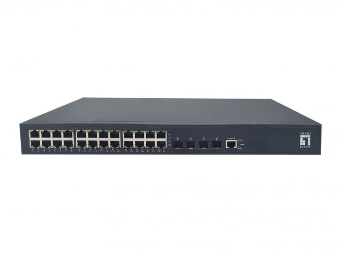 Level One LevelOne PoE+ 24xGE PoE/4x10GSFP+
