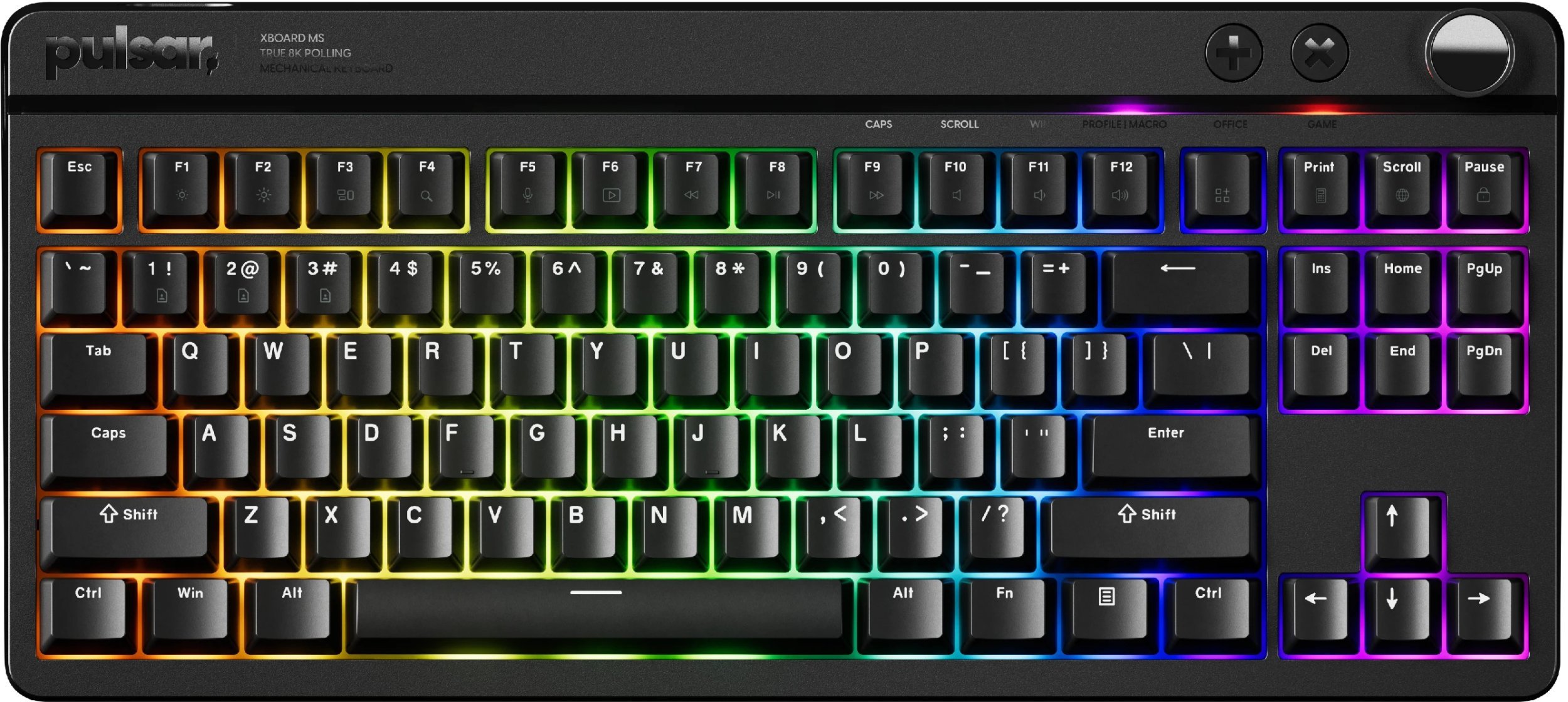 Klawiatura Pulsar Xboard MS TKL ANSI