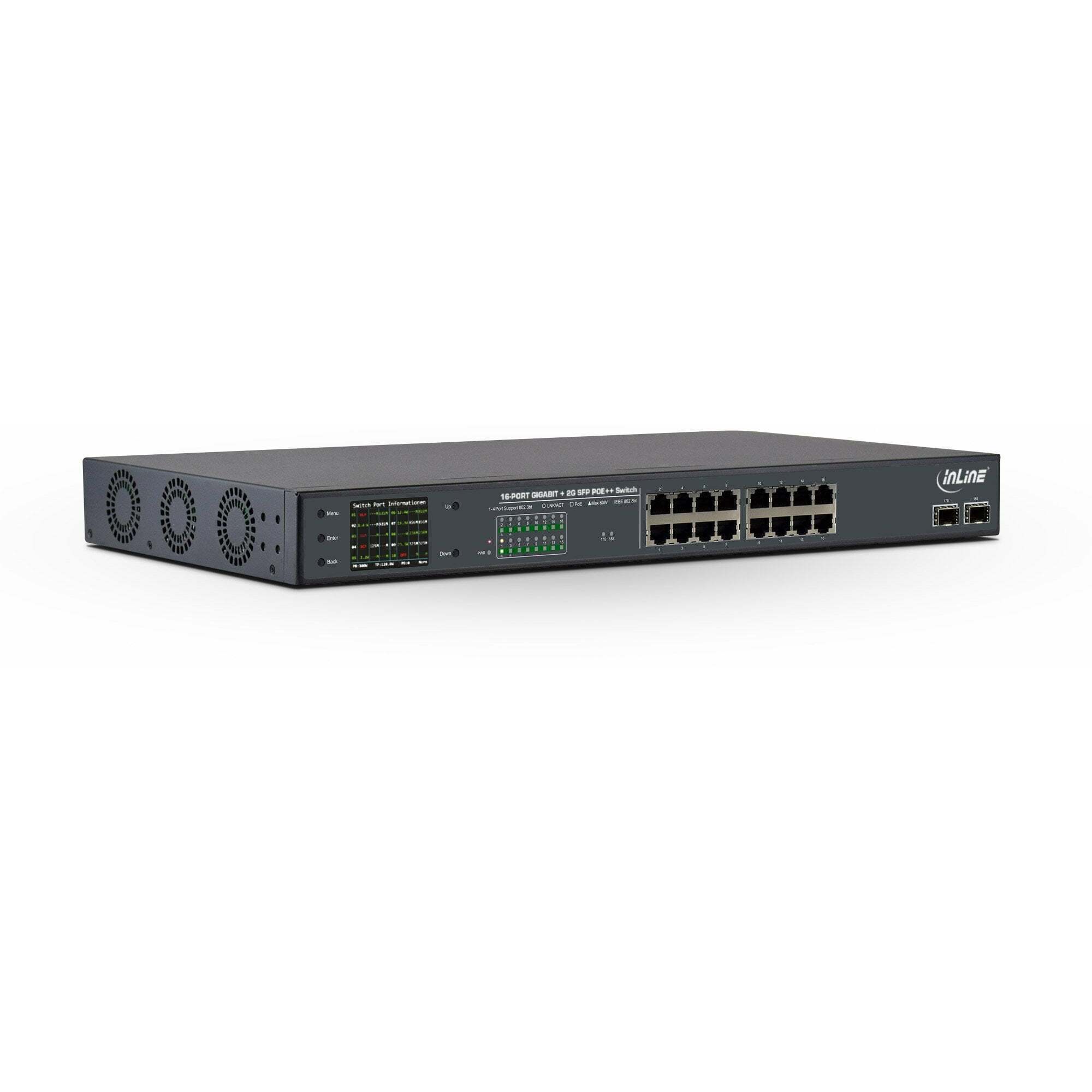 InLine PoE++ Gigabit 16 Port (32316P)