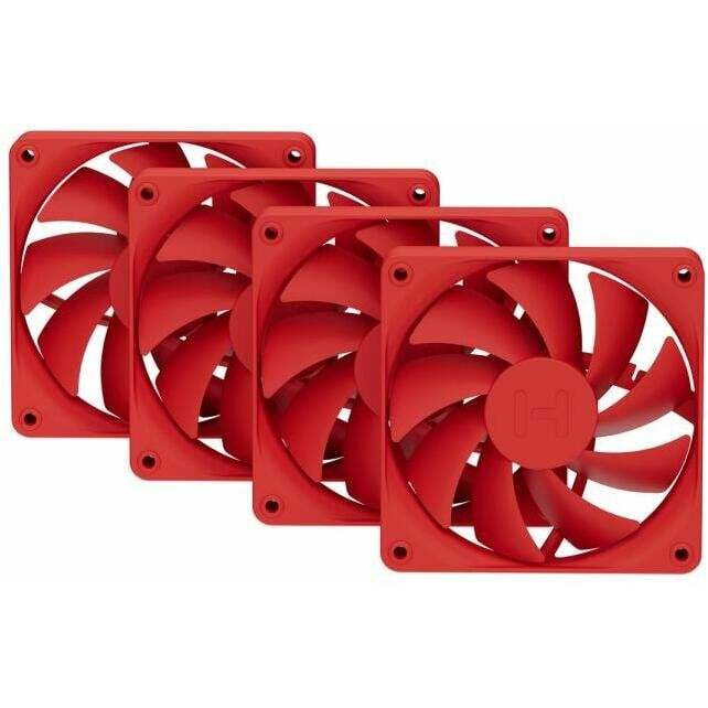 Wentylator Hyte FA12 Red 4-pack (FAN-HYTE-FA12-RR-4)