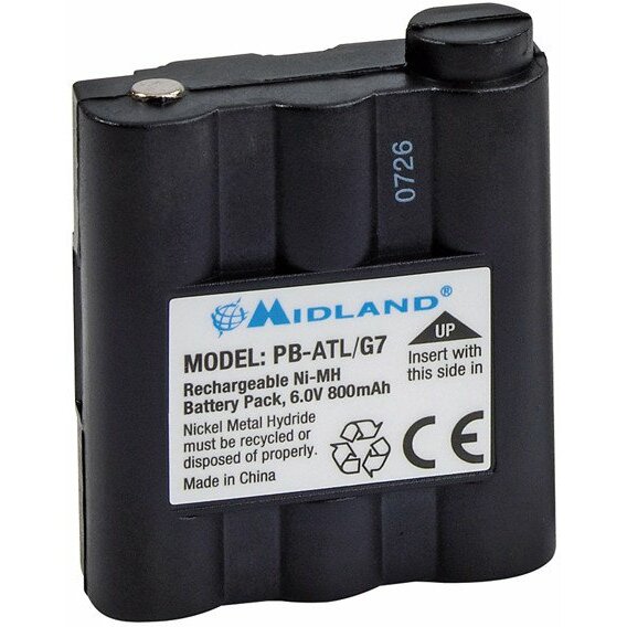 Midland Midland PB-ATL/G7, Battery, Black, Midland