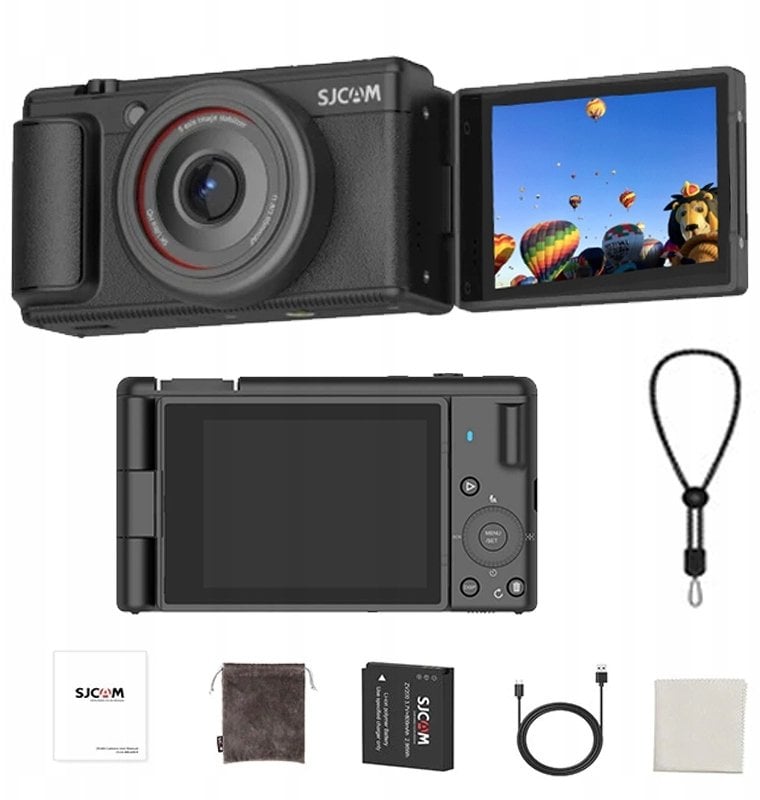 SJCAM ZV200 Vlog Camera (Black) |