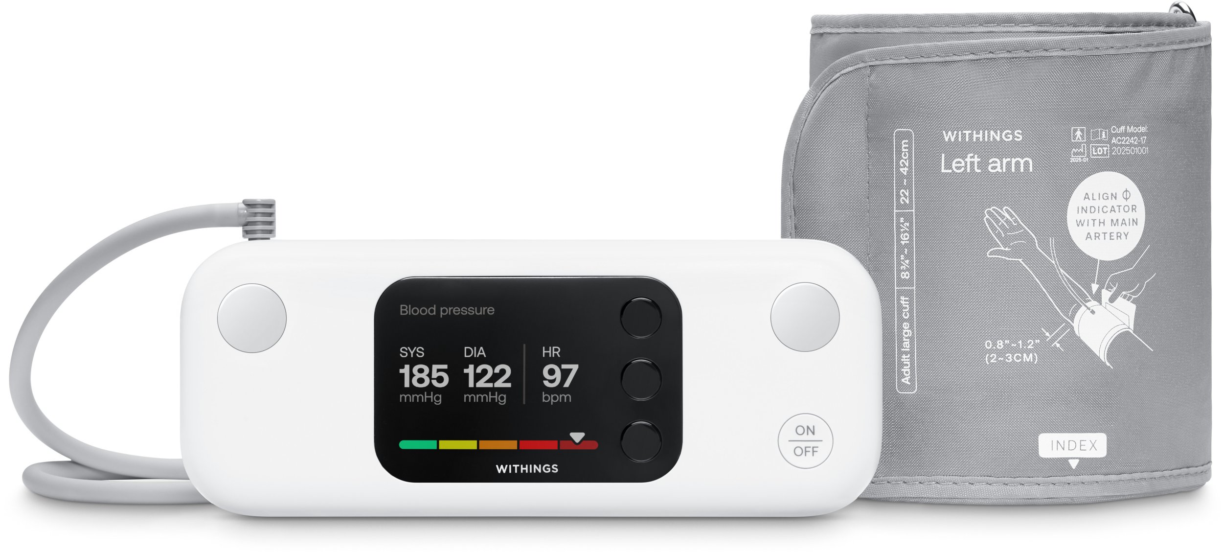 Withings Bpm Vision AFib BT White