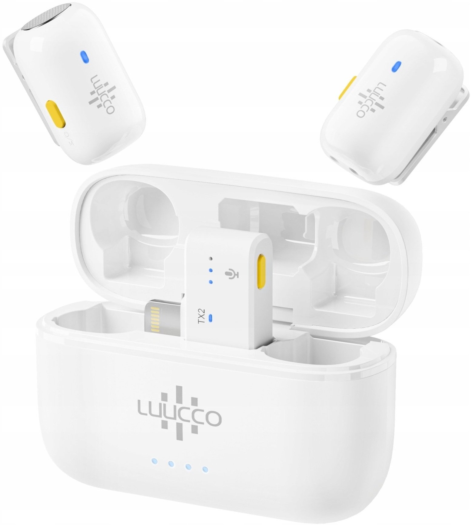 Mikrofon Luucco MiniPods K2 Lightning biały