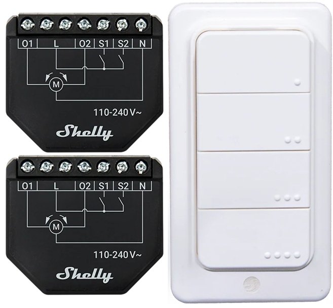 Set of 2 WiFi Shutter Controllers