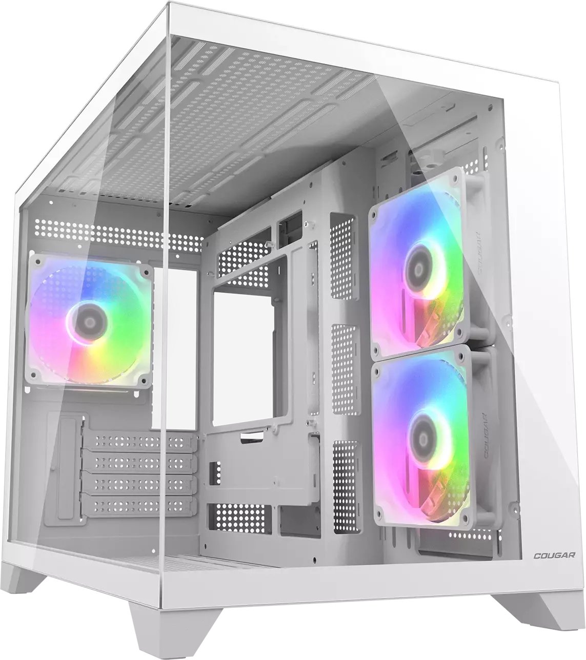 Cougar CGR-2QA6W-RGB Mini Tower PC Case