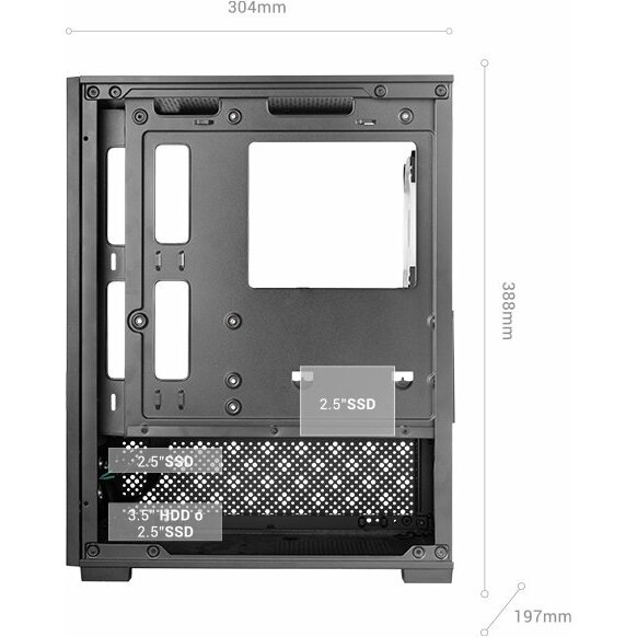 Tacens MARS MC-SE2 Mini Tower PC
