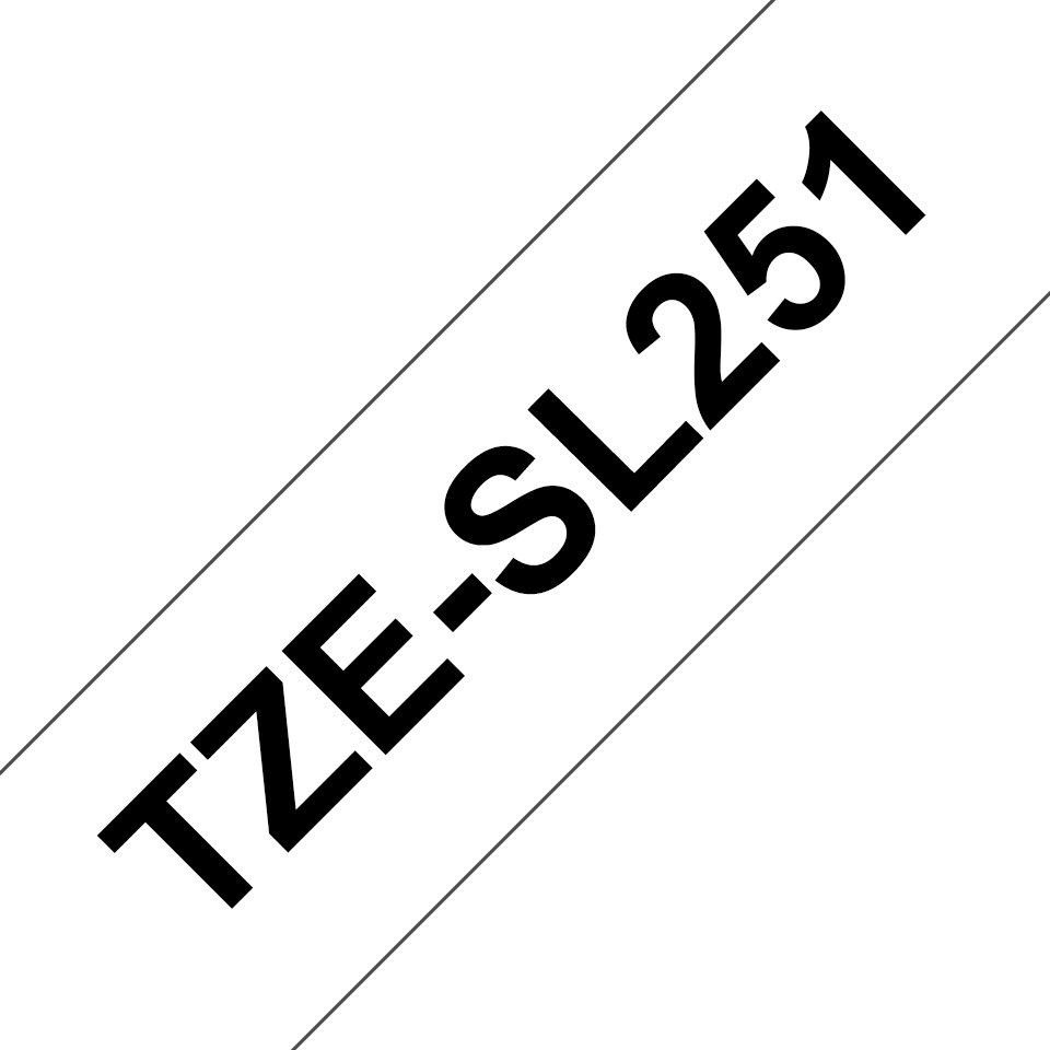 Brother Tze-Sl251 Printer Ribbon Black |