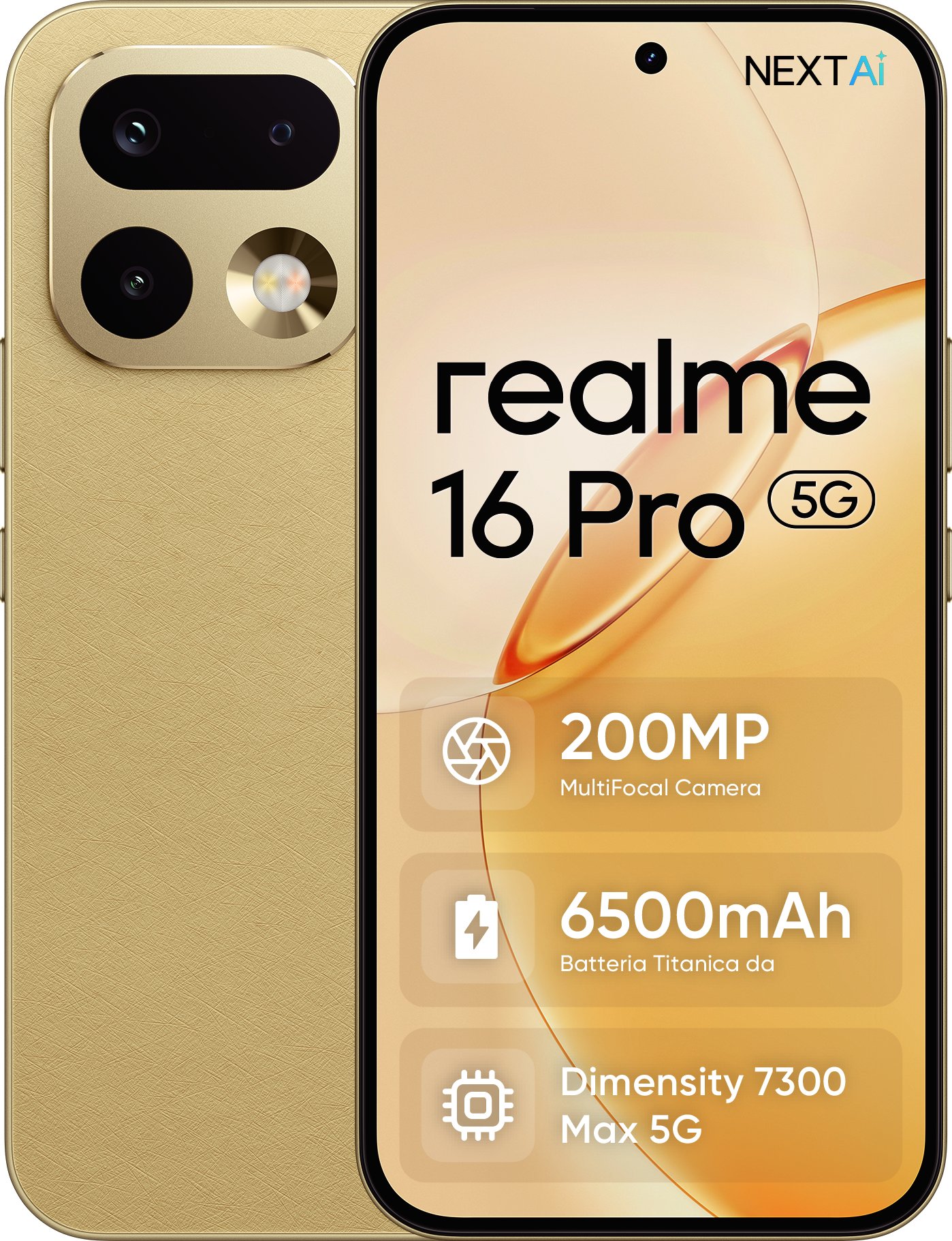 Realme 16 Pro 5G 8/256GB Gold