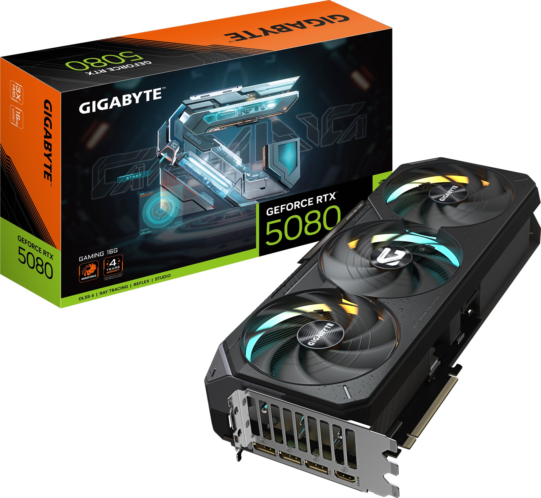 Gigabyte GeForce RTX 5080 Gaming 16GB