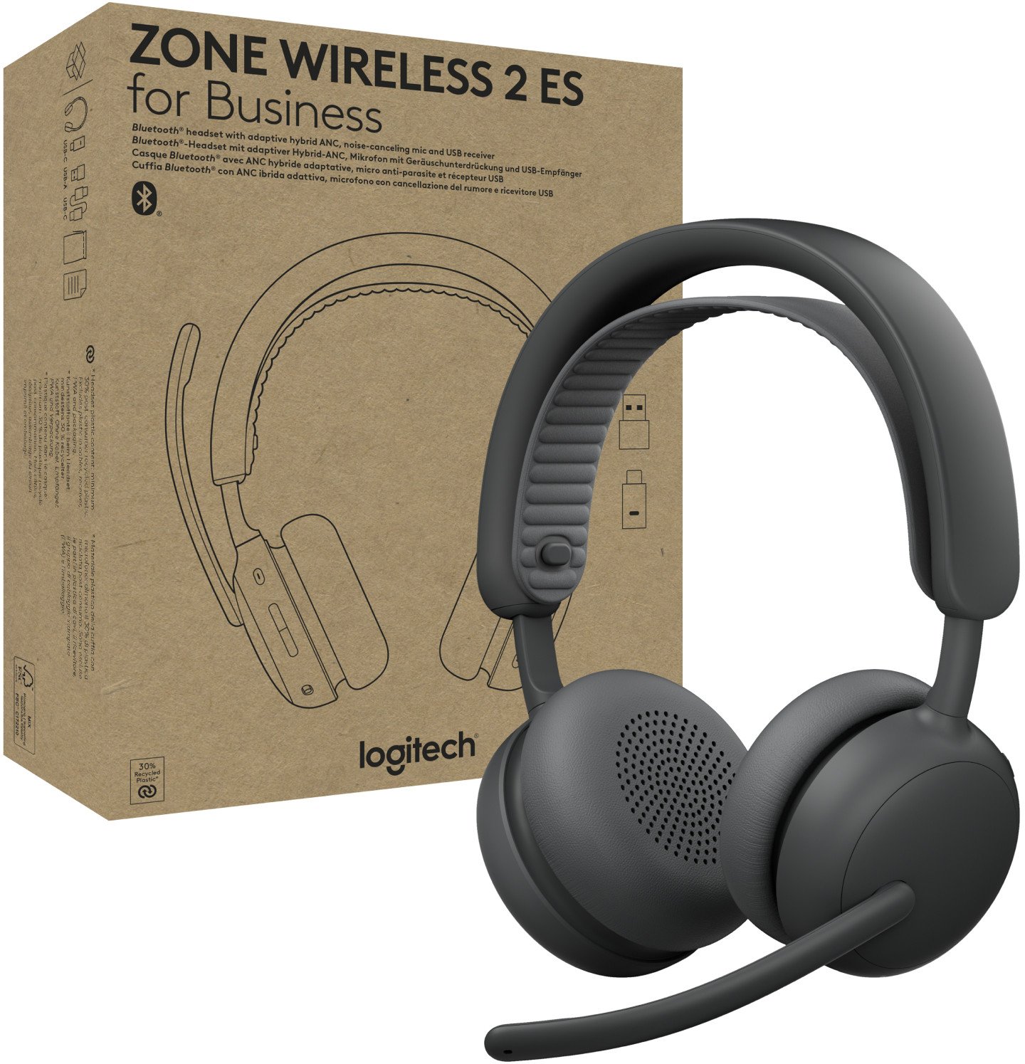 Logitech Zone Wireless 2 Graphite |
