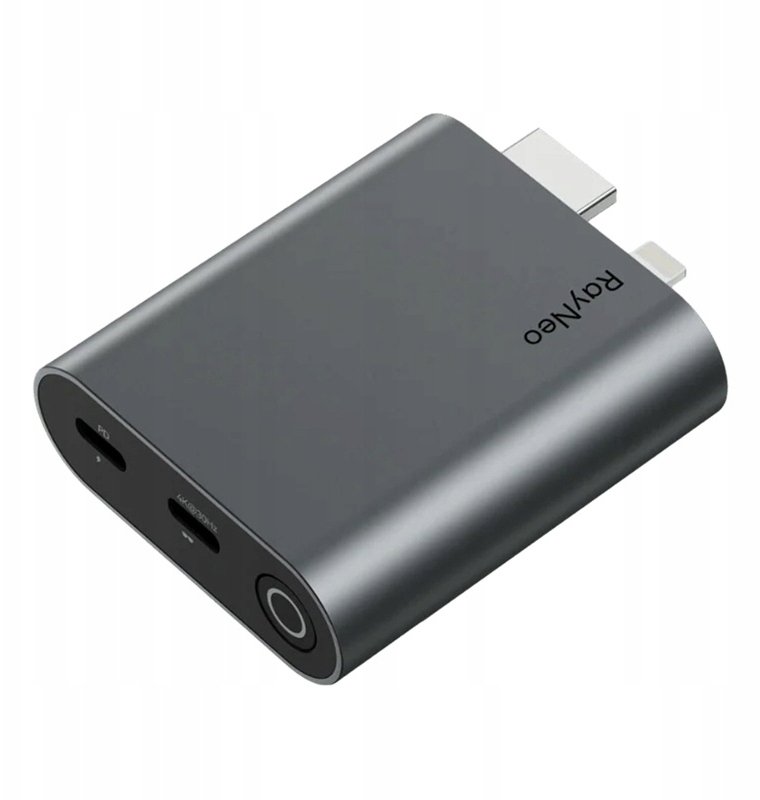 HDMI to USB-C adapter for charging