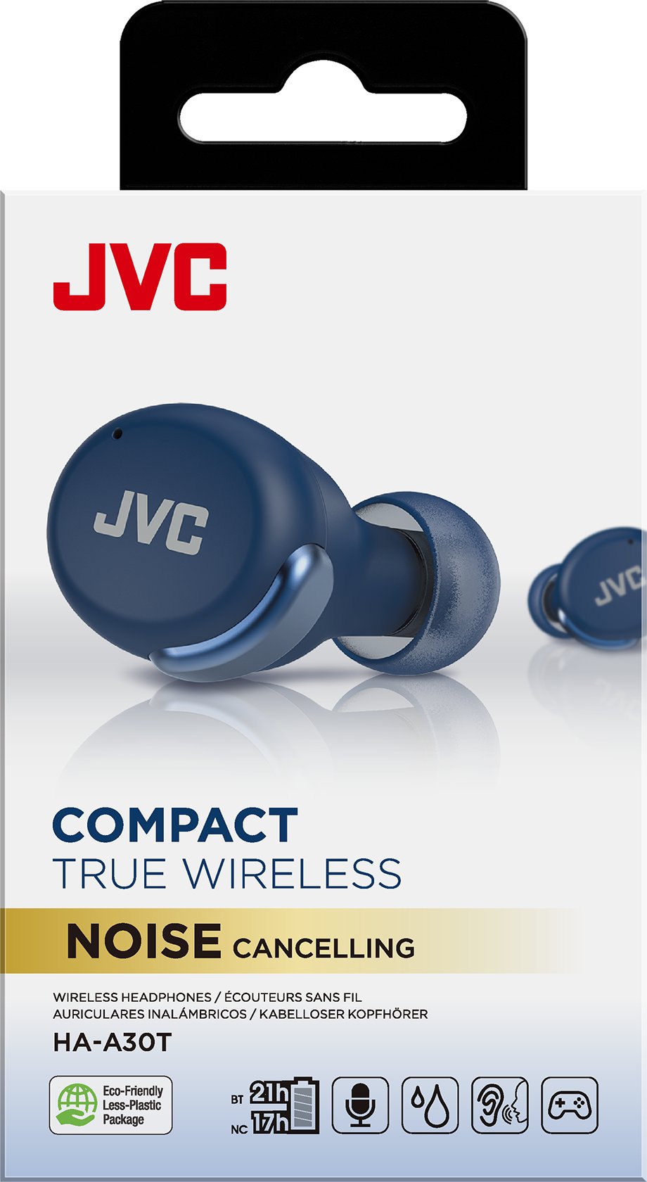 Słuchawki JVC HA-A30T niebieskie (HA-A30T-A-U) |