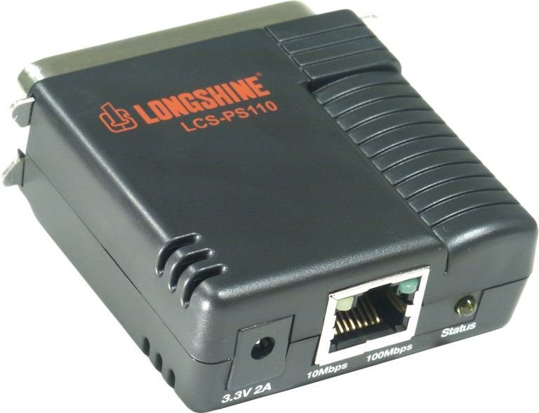 Print server Longshine Longshine Printserver 100Mbit