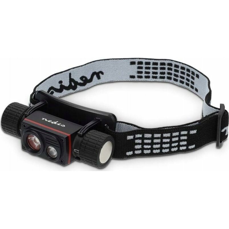 Nedis LHLR10WBK latarka Black Latarka czołowa
