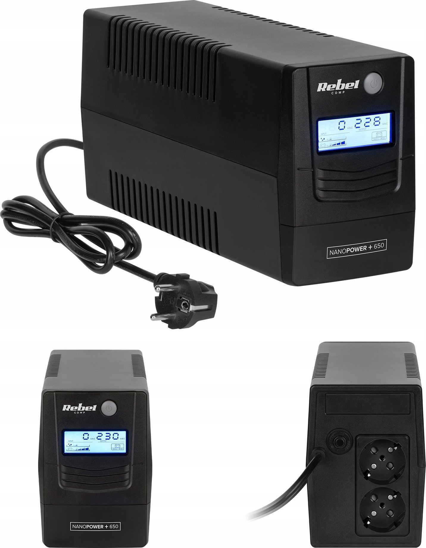 Rebel Nanopower Plus 650 UPS |