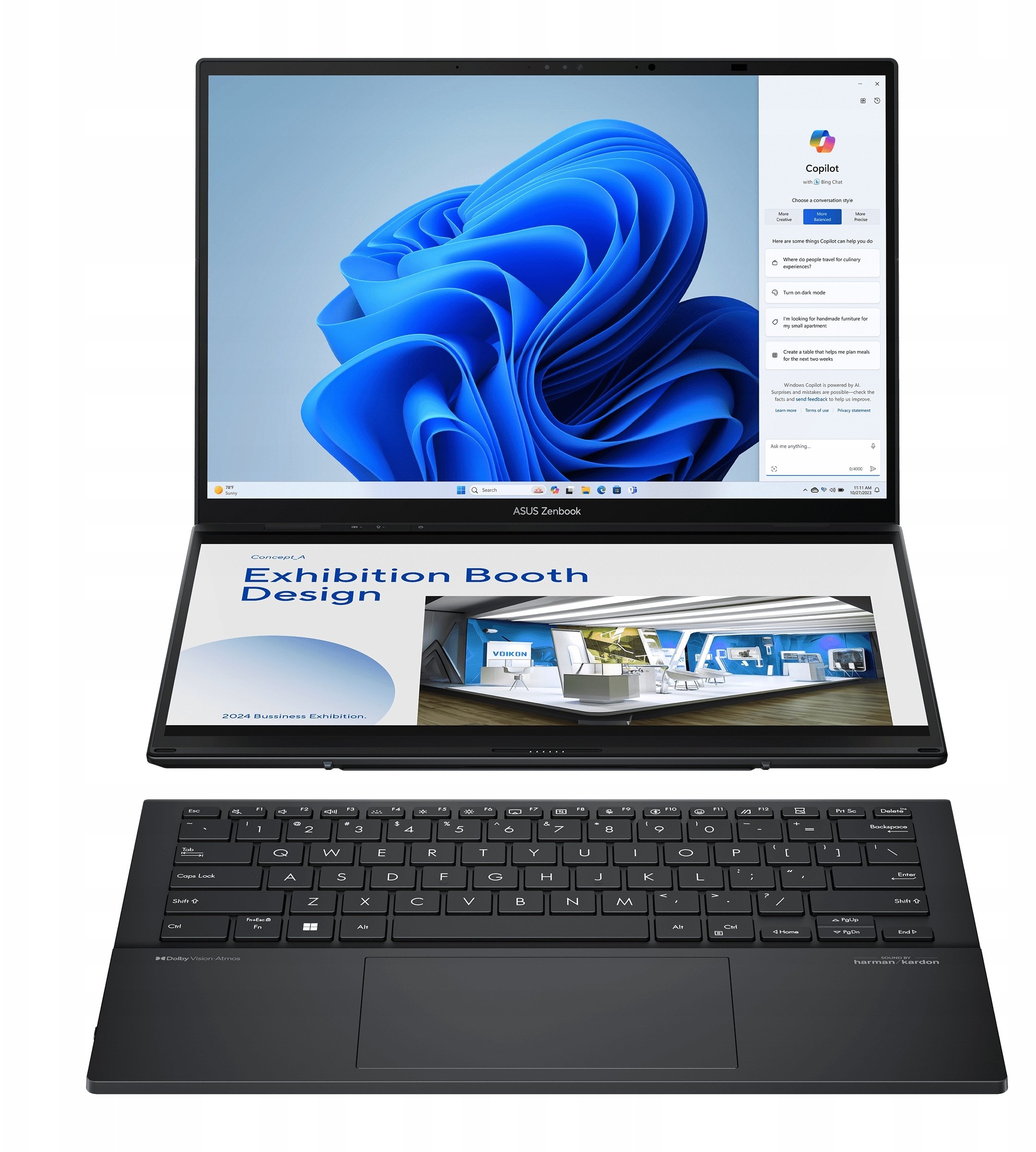 ASUS Zenbook Duo UX8406CA-QL121W Ultra 7