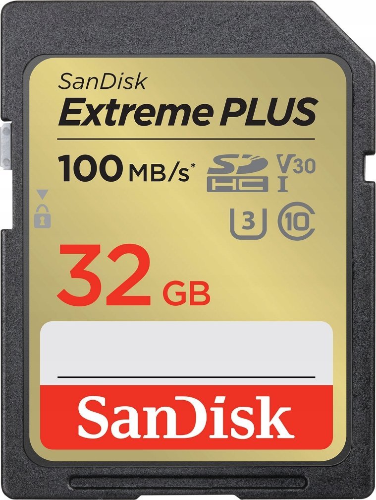 SanDisk Extreme Plus SDHC 32GB SDSDXWT-032G-GNCIN