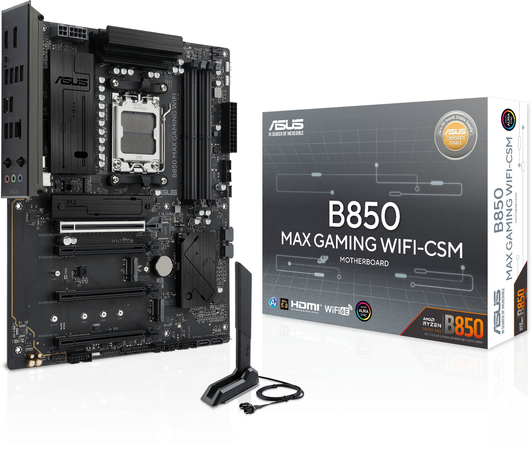 ASUS B850 MAX GAMING WIFI AMD