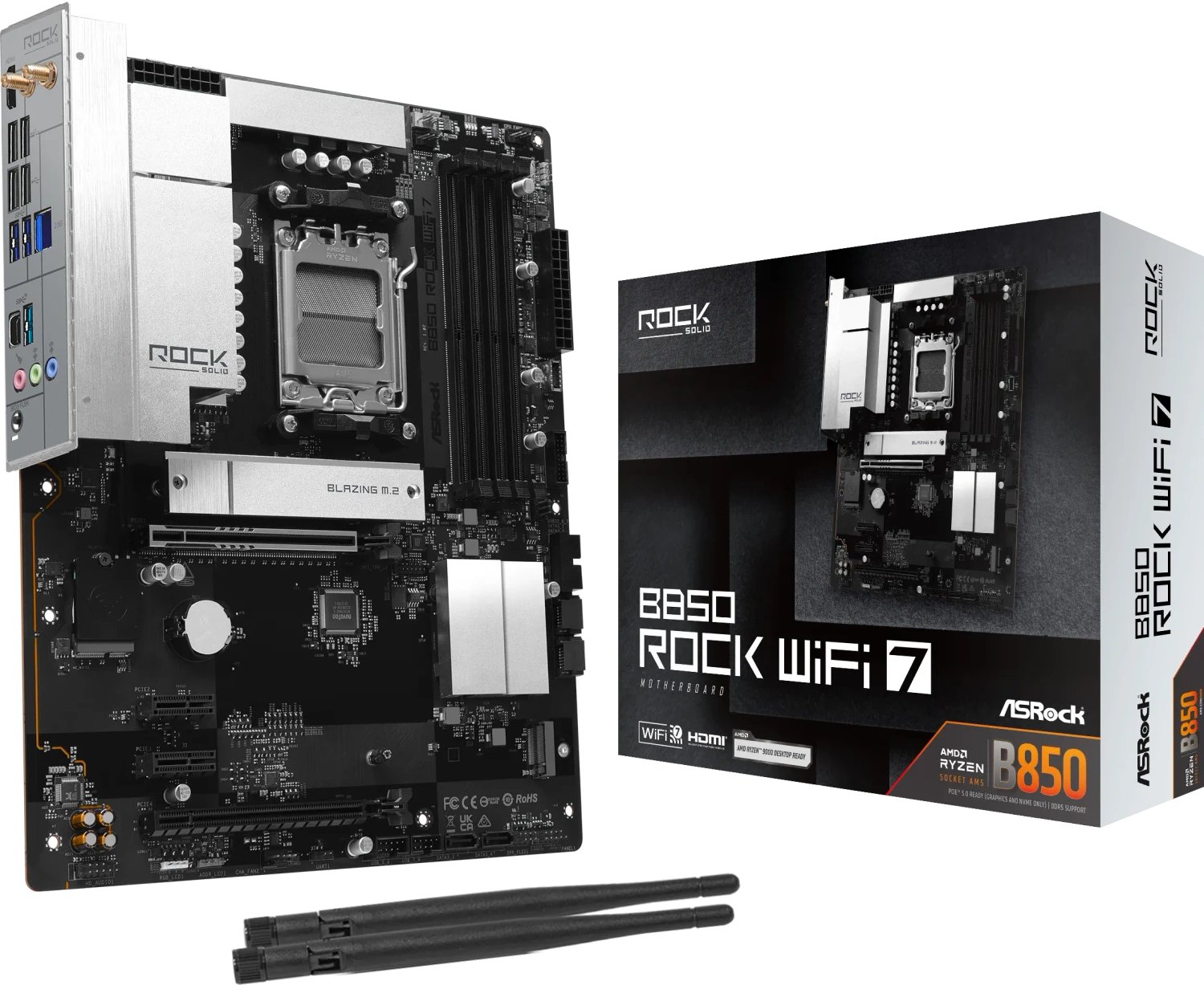 ASRock B850 ROCK WIFI 7 Motherboard