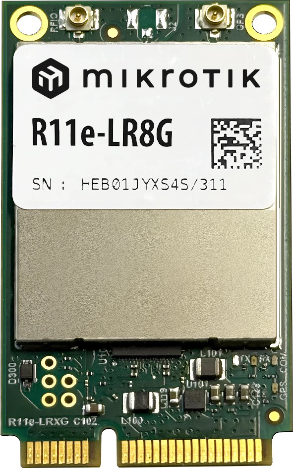 MikroTik RBwAPR-2nD&R11e-LR8G 2,4GHz LoRa gateway