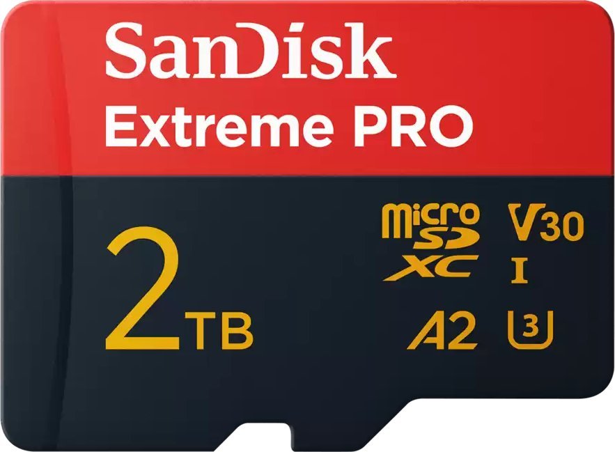 SanDisk Extreme PRO microSDXC 2TB SDSQXCD-2T00-GN6MA