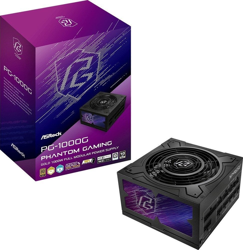 Asrock Phantom Gaming PG-1000G power supply