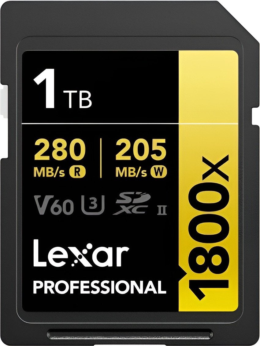 Lexar Professional 1800x SDXC 1TB LSD1800001T-BNNNG