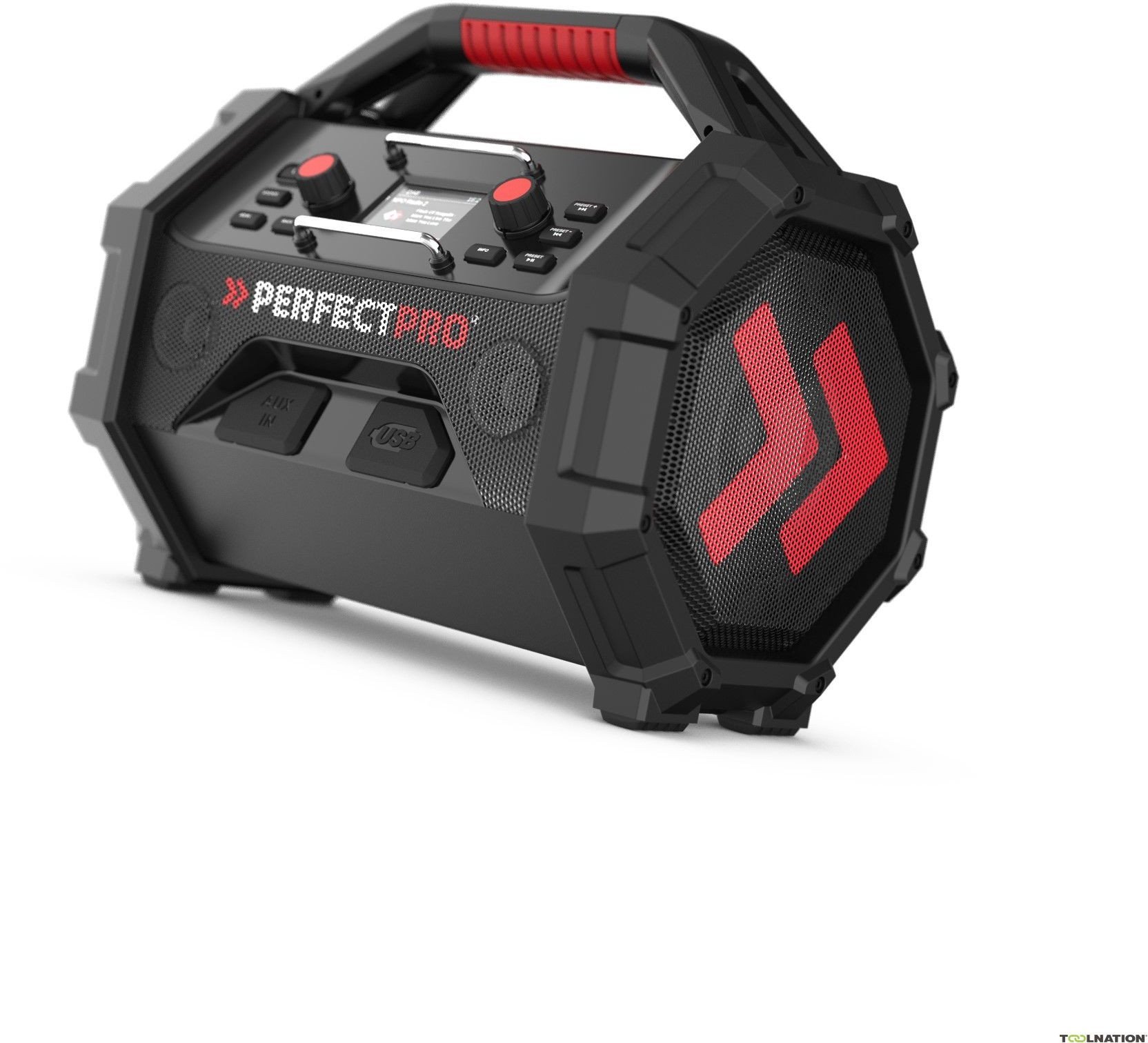 PerfectPro ROCKTAGON 18V Baustellenradio | OCT-18V