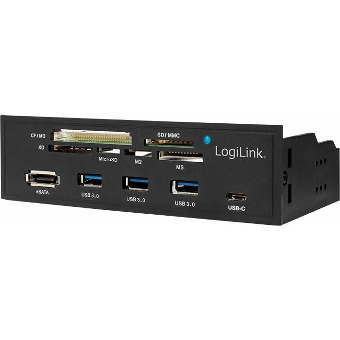 LogiLink 5,25` multifunction fron panel