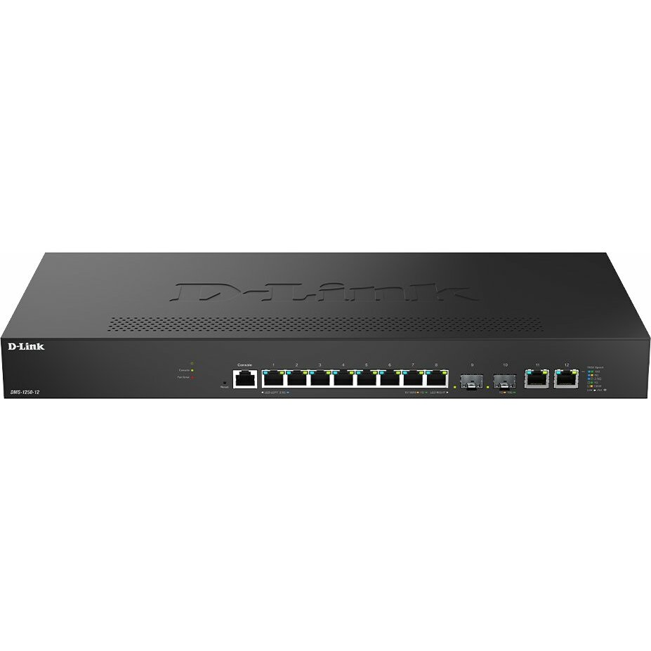 D-Link DMS-1250-12/E Smart Managed 12-Port-Multi-Gigabit- |