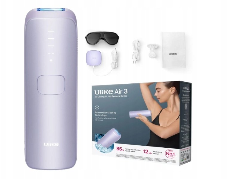 Ulike Air3 Plus purple IPL-Haarentferner |