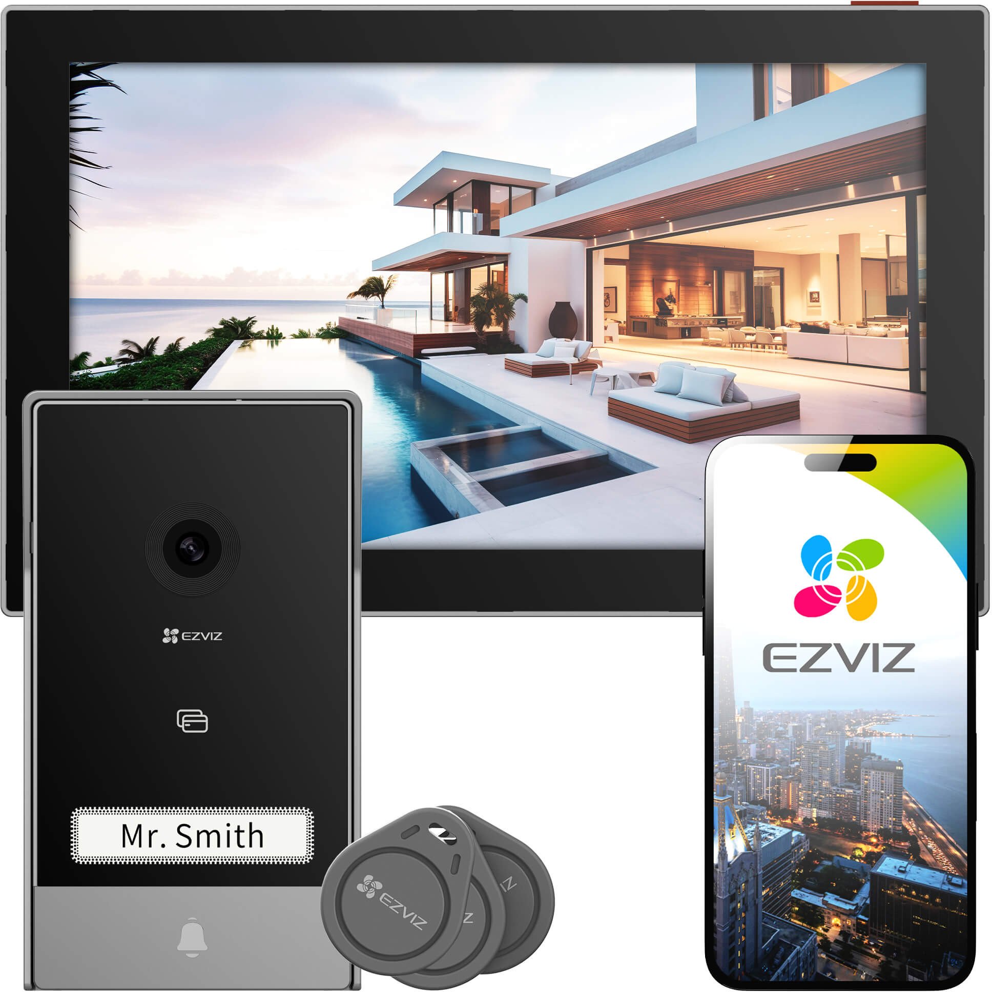 Ezviz Wideodomofon WiFi EZVIZ HP7 PRO