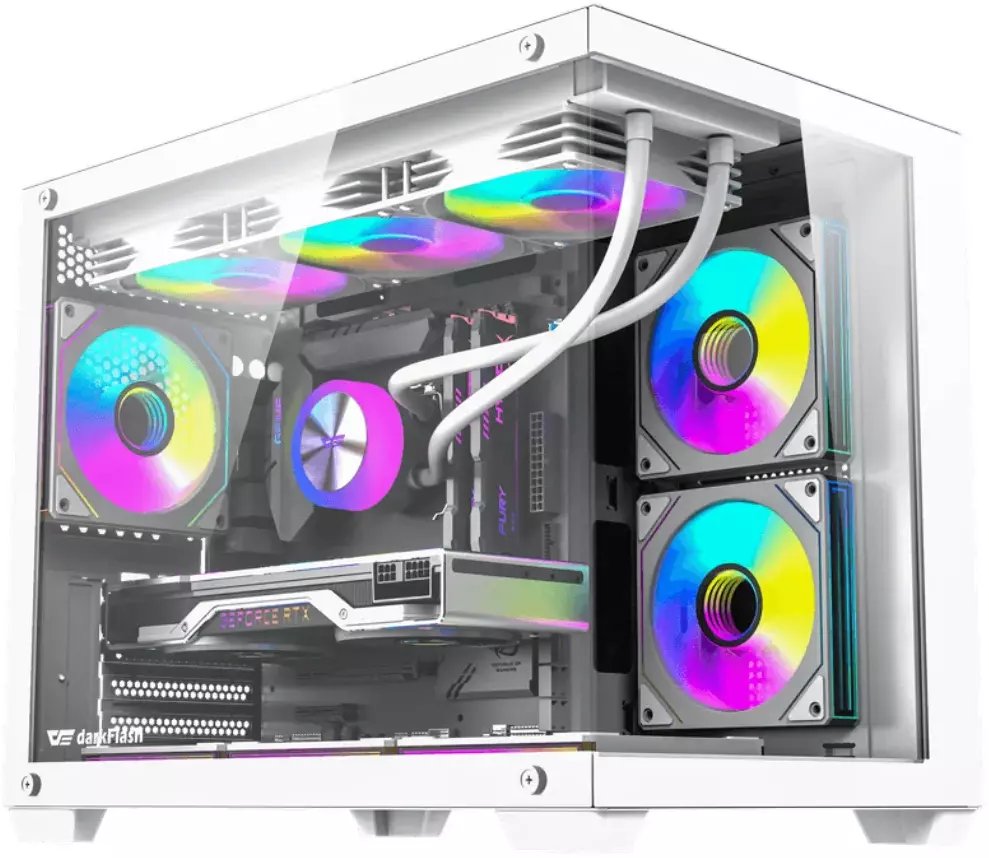 DarkFlash B275 PRO computer case (white)
