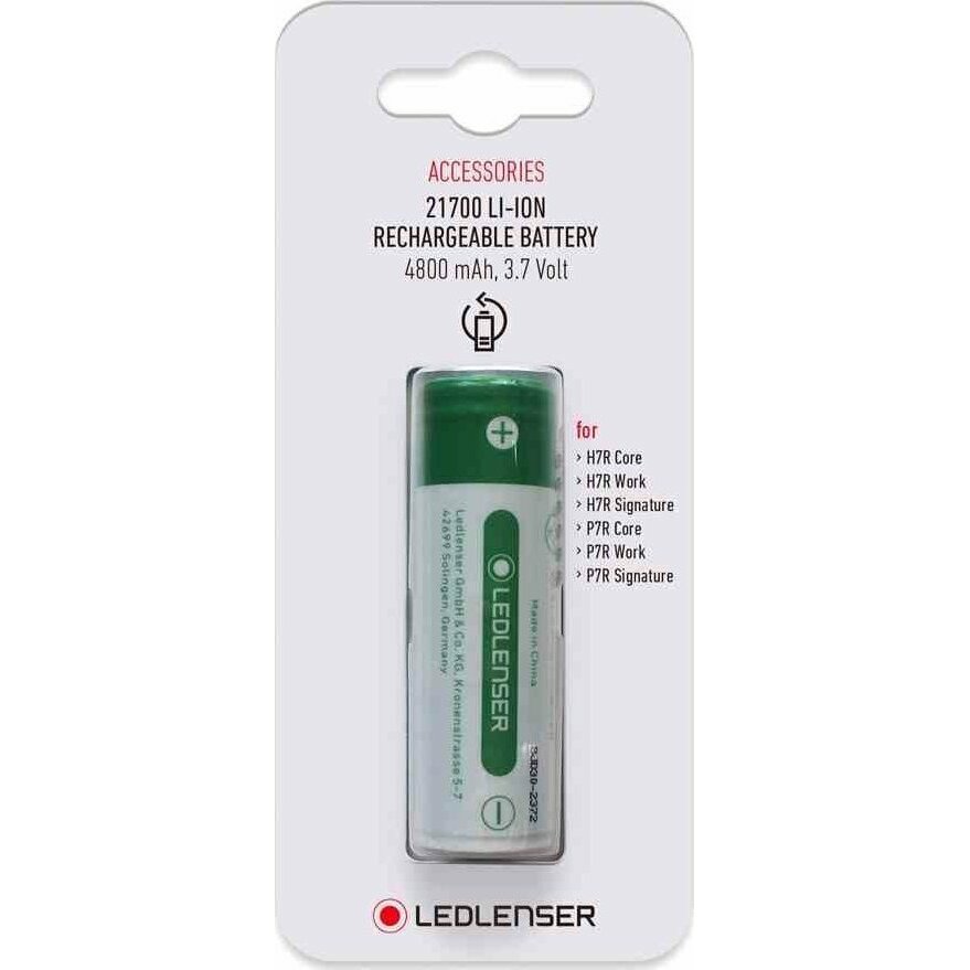 Ledlenser  wielokrotnego ładowania 21700 Li-ion 4800m