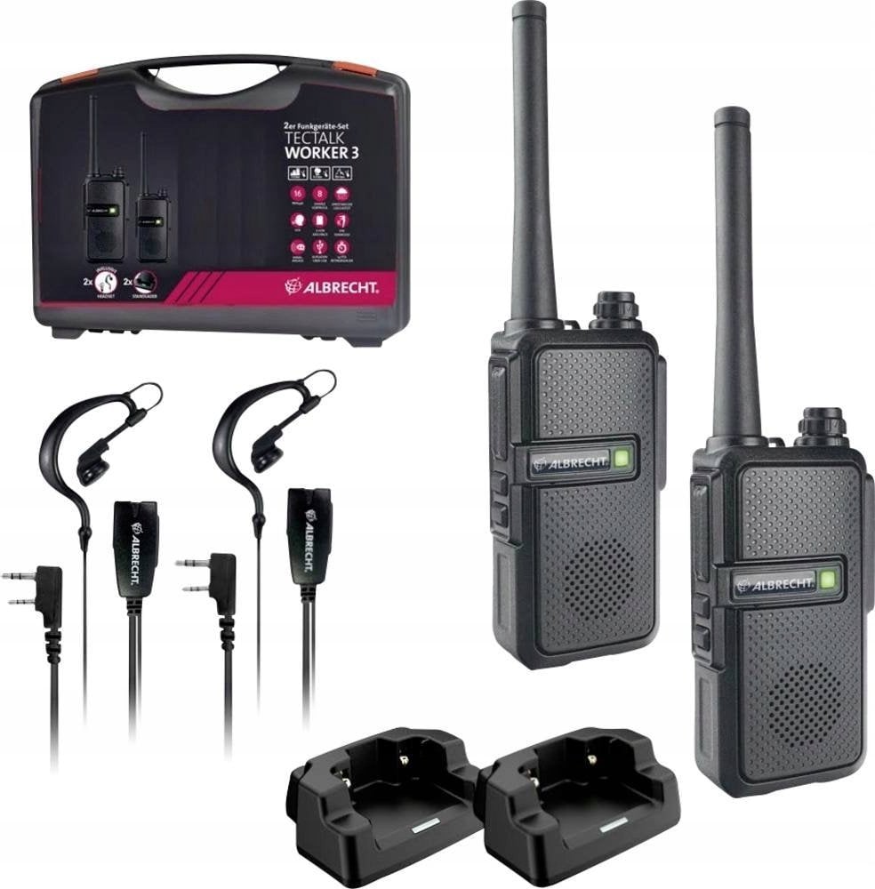 Albrecht Tectalk Worker 3 PMR446 2er