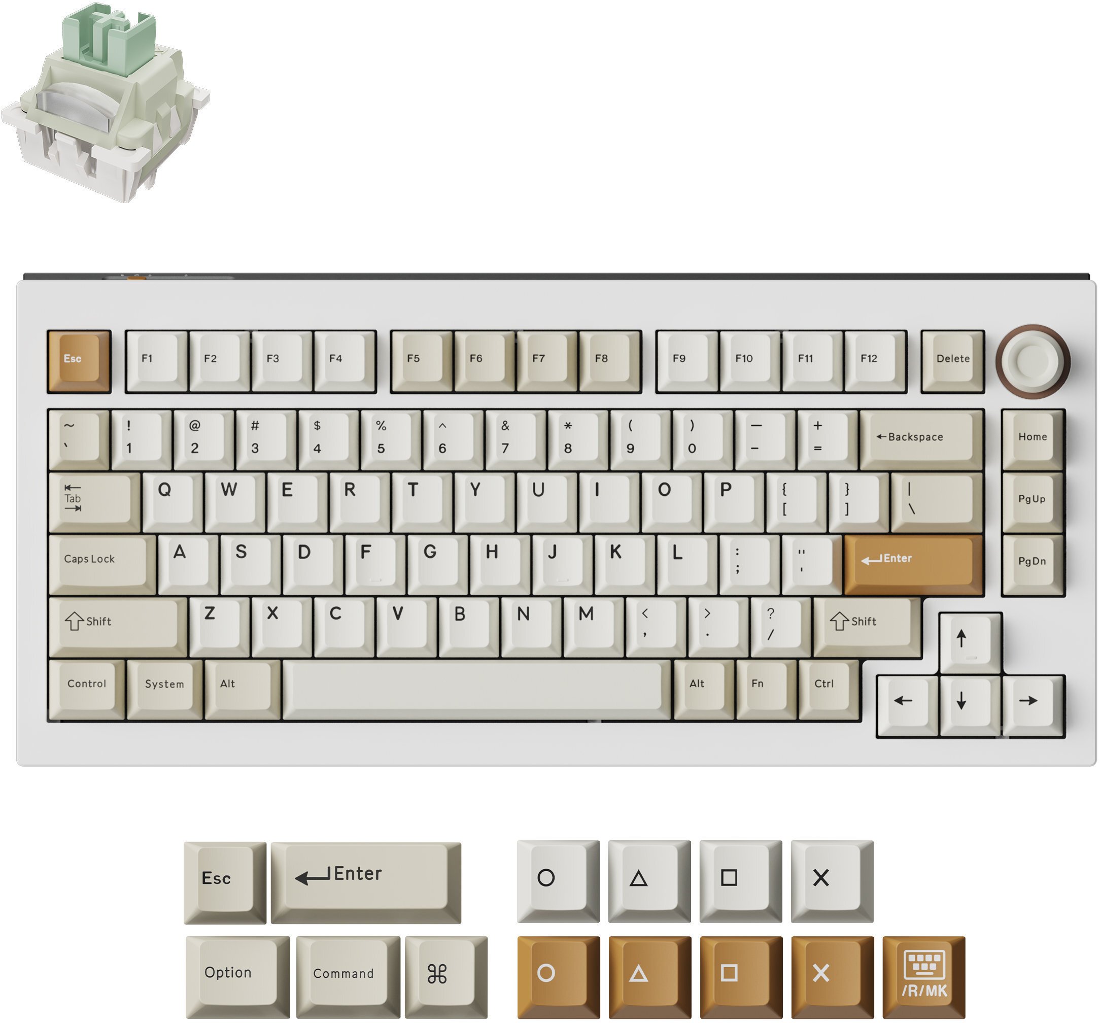 Klawiatura gamingowa Keychron L5W Lemokey Ultra-fast